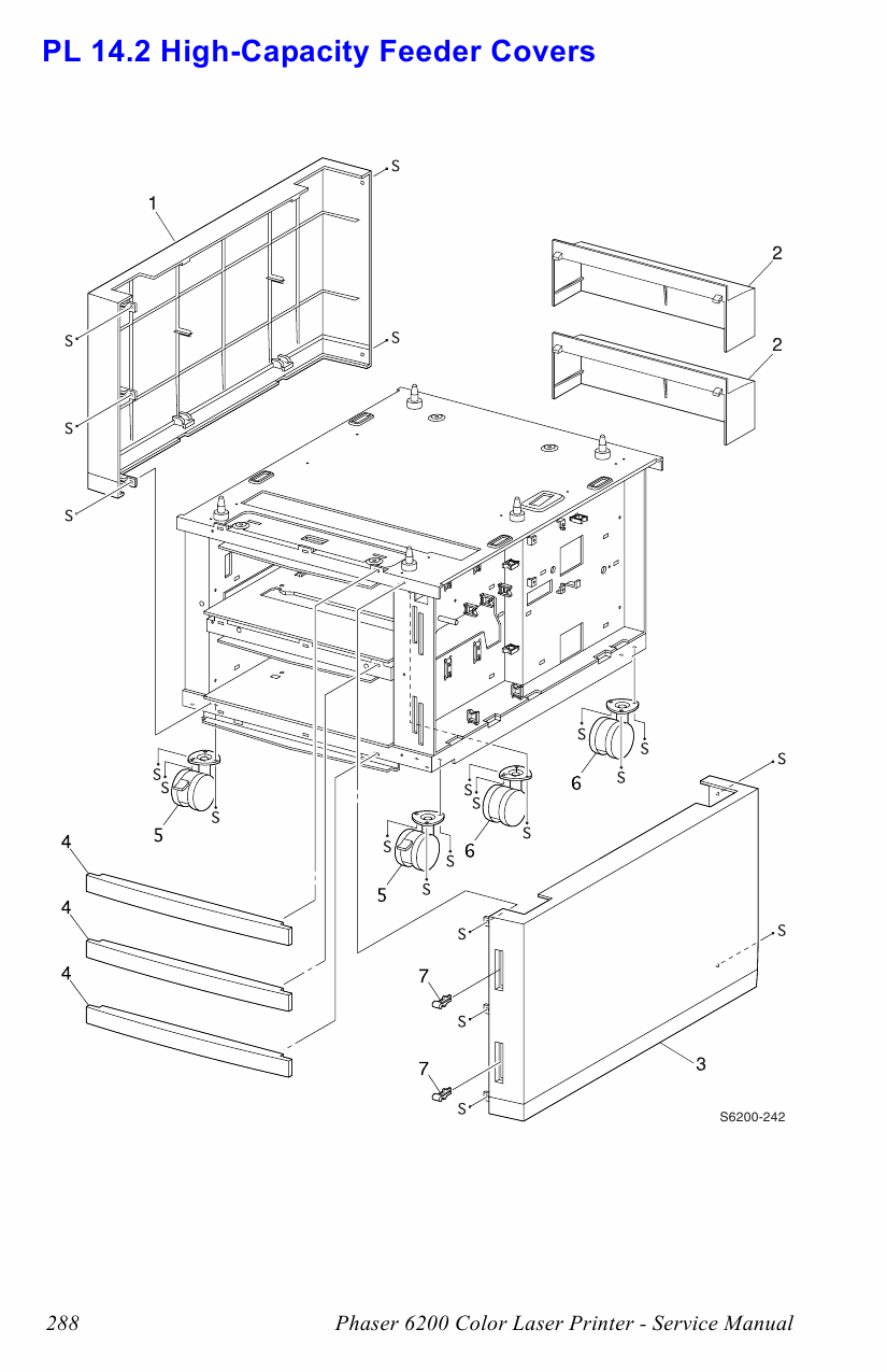 Xerox Phaser 6200 Parts List Manual-6